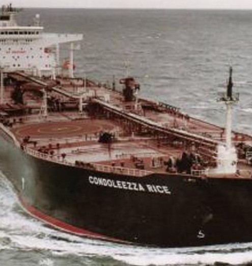 Image result for oil tanker condoleezza rice